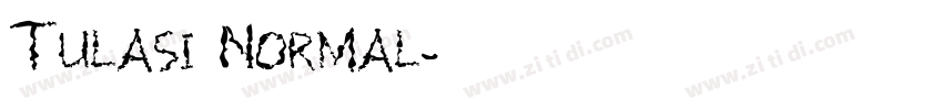 Tulasi Normal字体转换